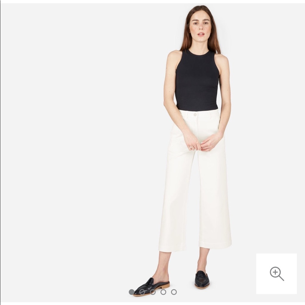 EVERLANE WIDE LEG CROP PANT